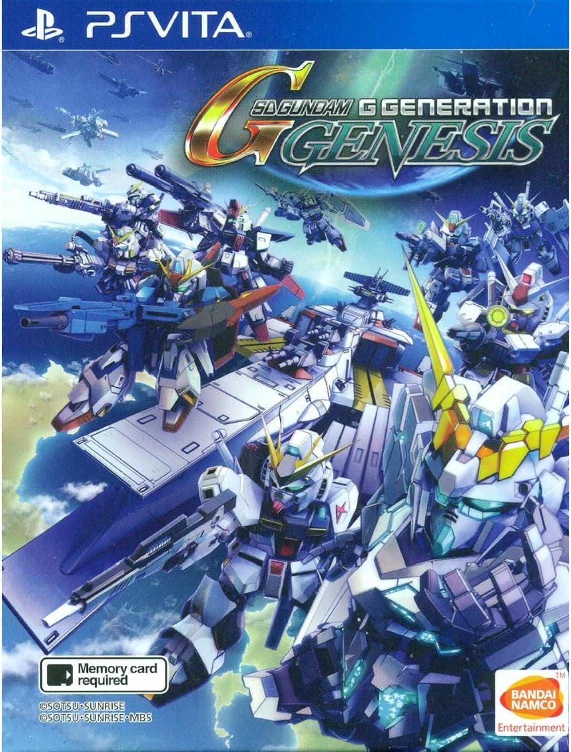 SD Gundam G Generation Genesis (English Subs) for PlayStation Vita [PS Vita]