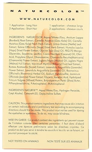 Miniatura 6 de naturcolor - Tinte para el cabello, color castaño oscuro natural (3N) (Cola), 4 fl oz (120 ml)