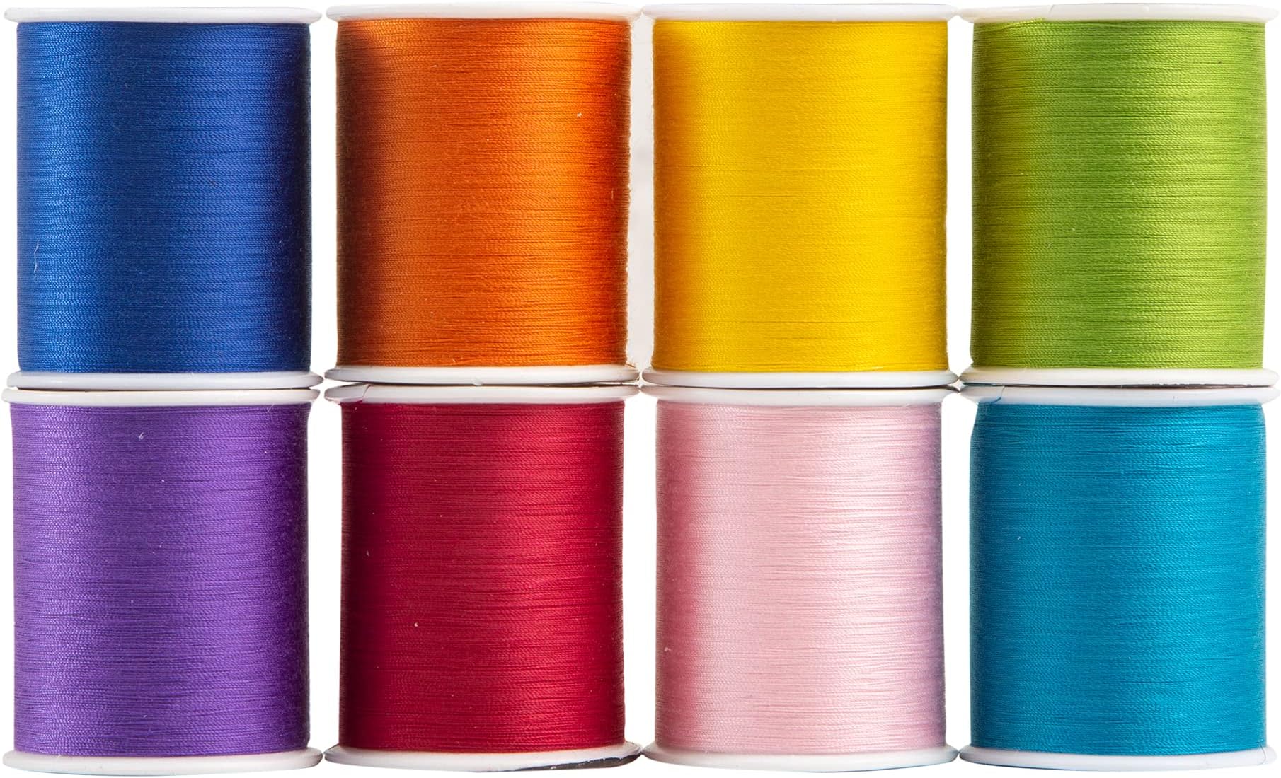 Superior Threads Sew Complete Polyester Sewing Quilting Thread 300 Yard Spool 8-Pack (Summer)