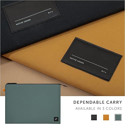 Miniatura 7 de Native Union W.F.A Funda para MacBook de 14 pulgadas, funda delgada minimalista hecha de materiales reciclados con protección de 360 grados,