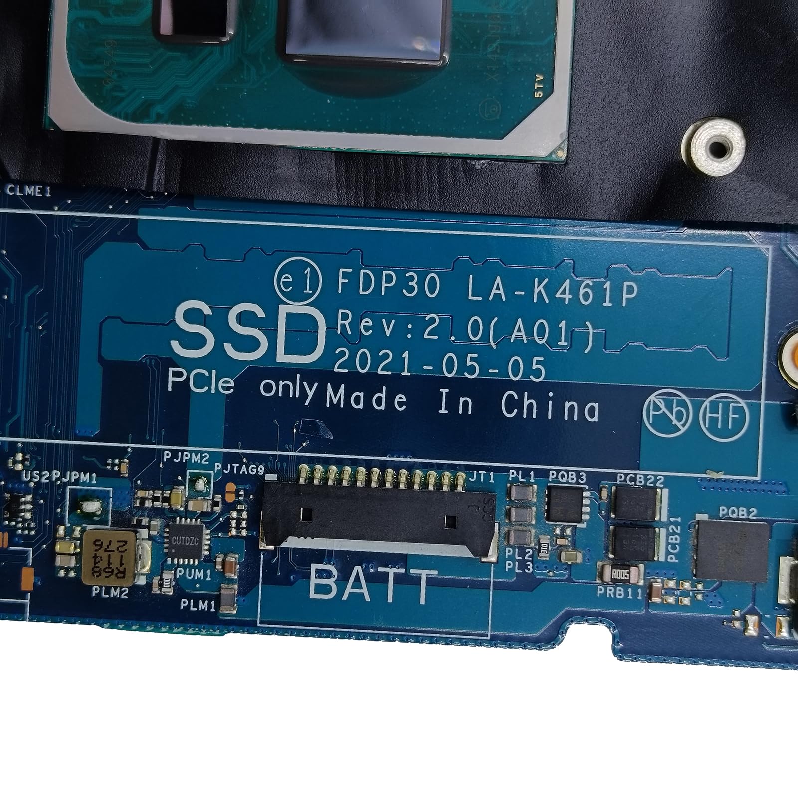 Amazon.com: Replacement for Dell XPS 13 9305 Motherboard FDP30 LA