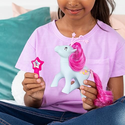 Miniatura 3 de My Little Pony Classics - Celestial Ponies - Polaris - Figura de juego coleccionable retro de 4 pulgadas, ideal para niños, niños pequeños, adultos