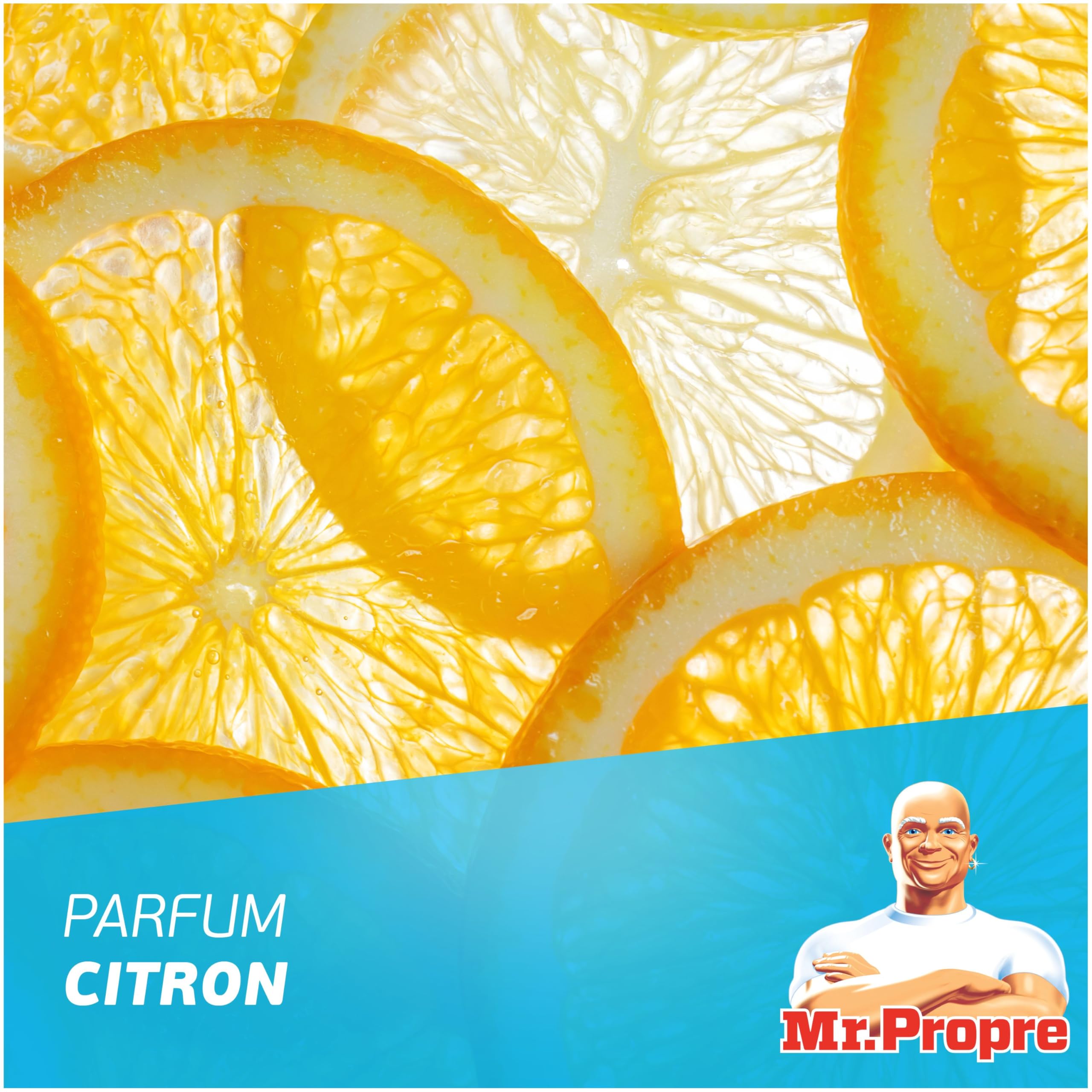 Mr. Propre Spray Dégraissant Cuisine Multi-Usages Citron 500ml x10 | Grand format (500ml). Élimine la Graisse Sans Résidus Dangereux, Sans Traces, Convient aux Surfaces Alimentaires