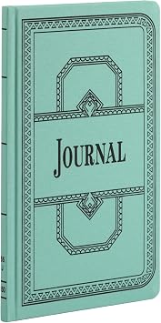 Boorum & Pease 66 Series Account Book, Journal Ruled, Green, 150 Pages, 12-1/8" x 7-5/8" 66-150-J , Blue