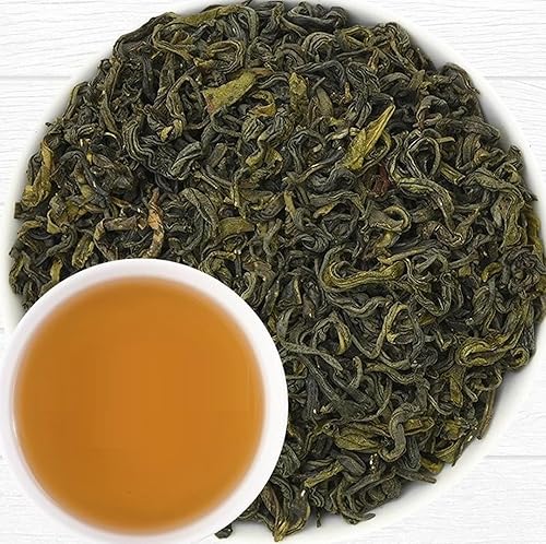 Miniatura 2 de Snow Hill Té verde orgánico de hojas sueltas del Himalaya, Nepal, 1.76 oz, té seco al sol 100% natural, potentes antioxidantes, té helado o té verde