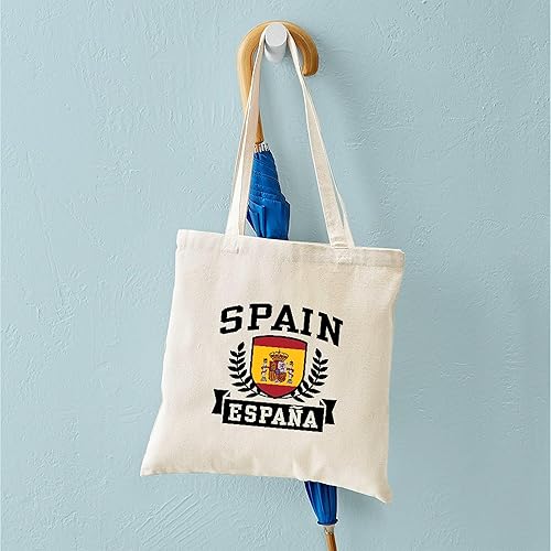 Miniatura 4 de CafePress Bolso de asas de la lona natural del bolso de mano de España de España, Caqui