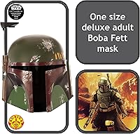 Vista 2 de Rubie's Star Wars Boba Fett máscara para hombre, talla única , Multicolor