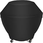 Grille Cover 58 de pouce, iCOVER imperméable BBQ Grill à gaz Cover, Polyester Facile à monter/débrancher, résistant aux poussières pour Weber Char-Broil Nexgrill et plus de grils