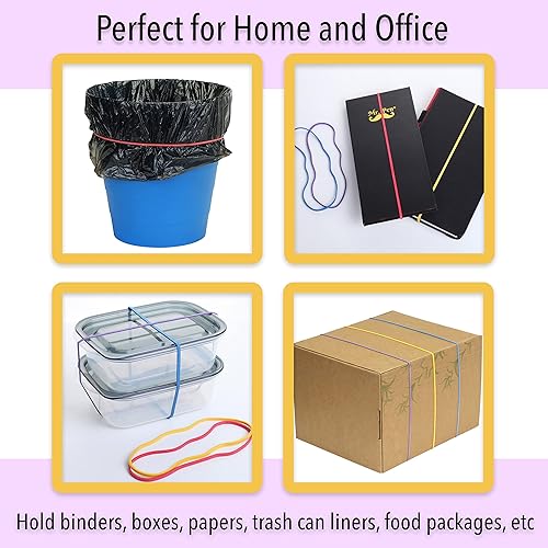 Miniatura 6 de Mr Pen - Bandas de goma grandes 1058oz colores surtidos bandas de goma grandes bandas de goma gigantes bandas elásticas bandas de goma largas bandas