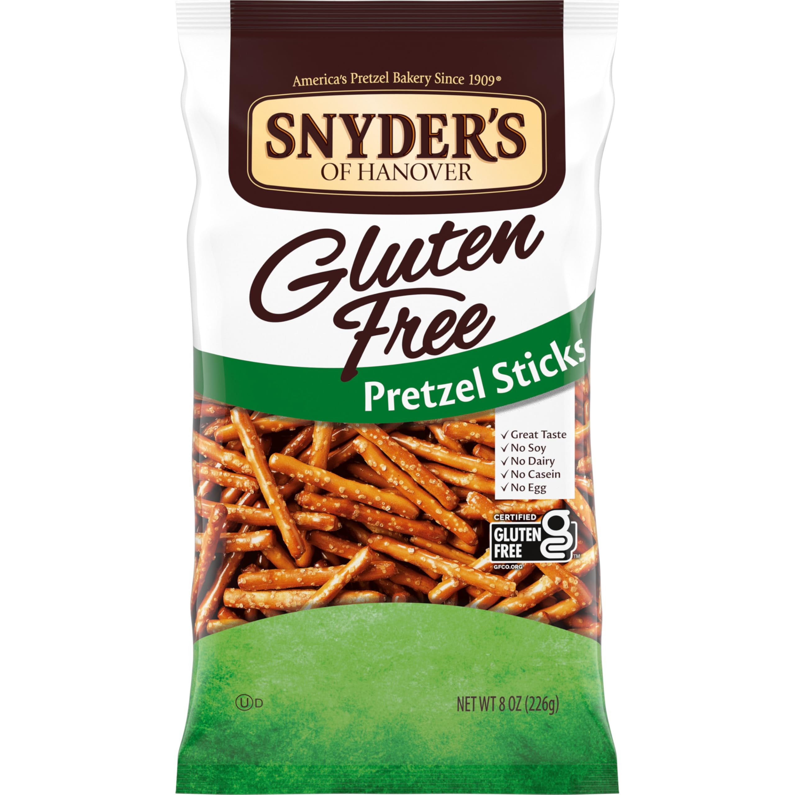 Pretzels, Gluten Free Pretzel Sticks, 8 Oz
