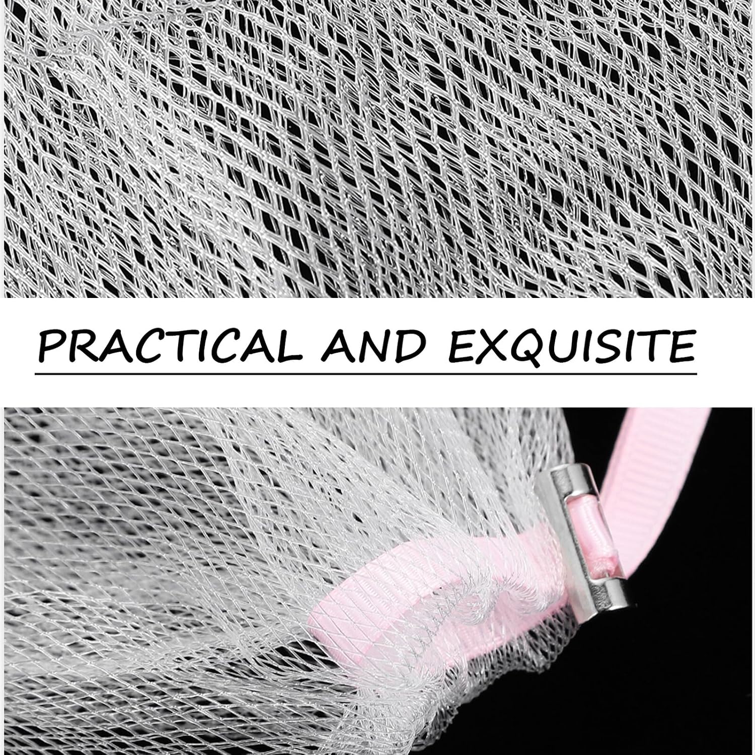 8PCS Facial Exfoliating Mesh Soap Net Bags with Drawstring for Foaming Handmade Soap Portable Lightweight Face Cleaning Nets for Travel and Daily Use Pink
