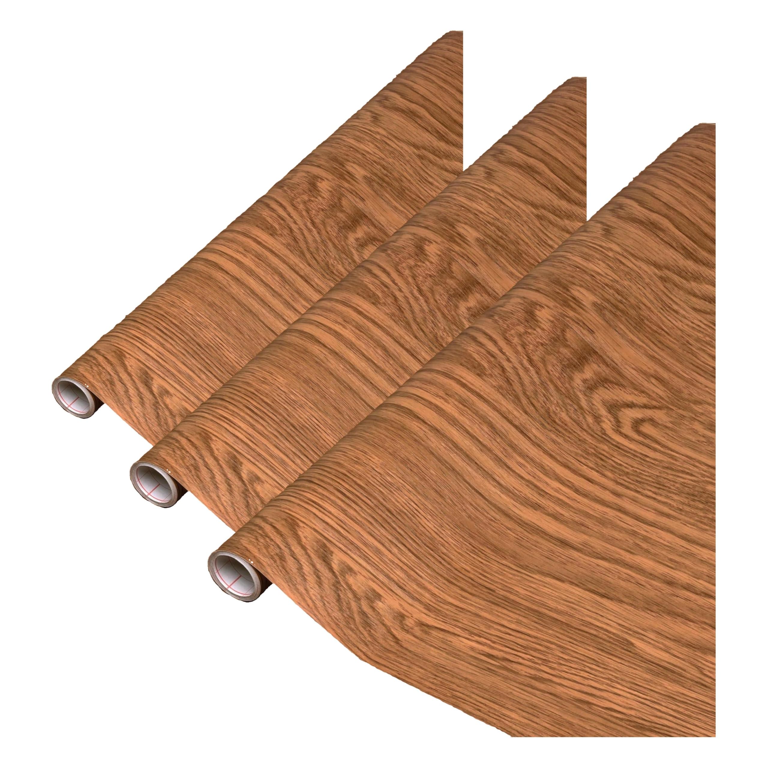 d-c-fix Möbel-Klebefolie Eiche Wildwuchs, 45 cm x 2 m - abwaschbare und Selbstklebende Deko-Folie für Küche, Schrank, Tisch & Fensterbank - modern & nachhaltig (Packung mit 3)