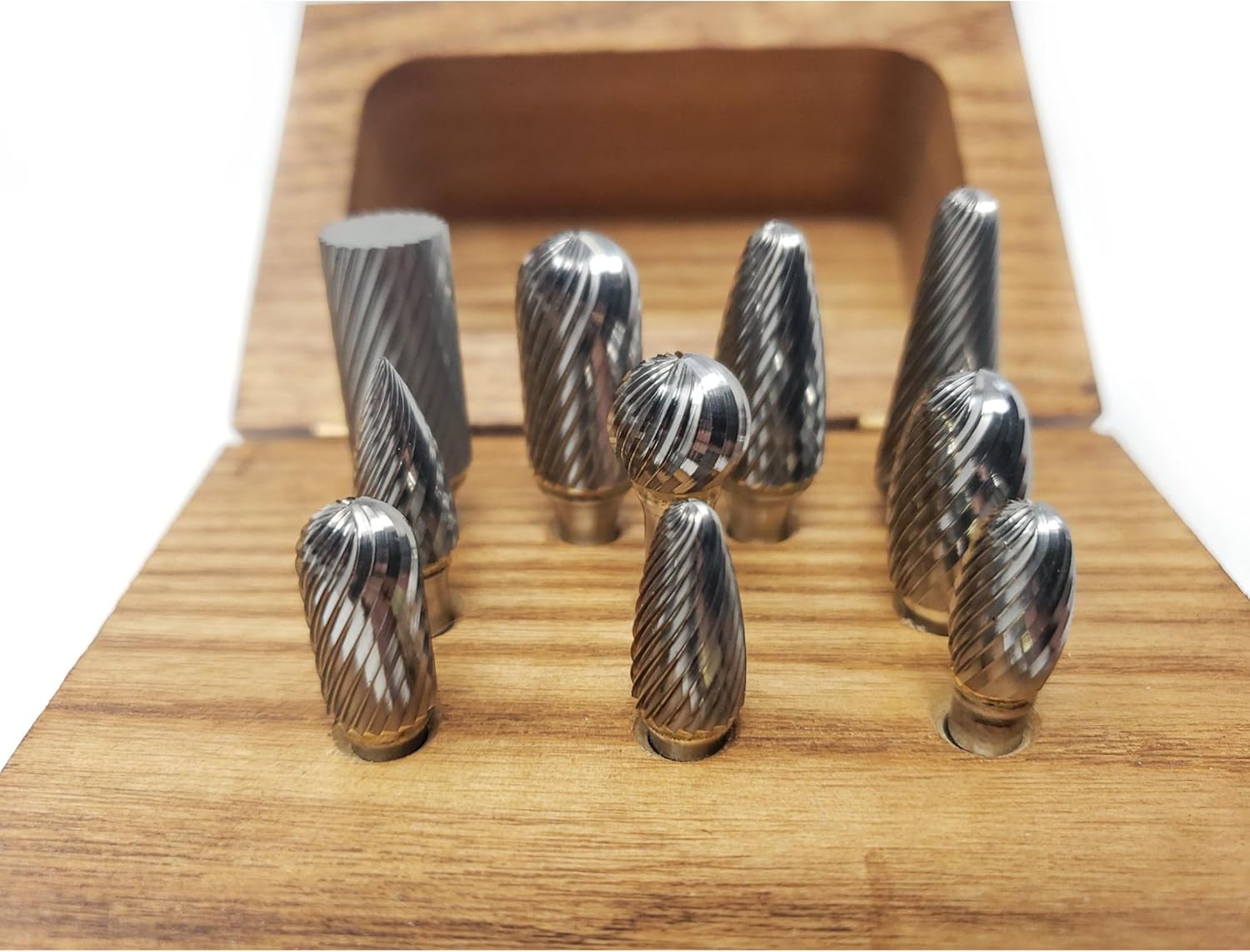 Set 1 Single Cut Carbide Burr Die Grinder Bit