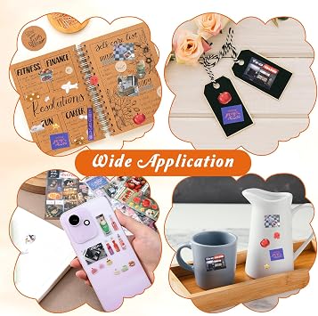 990Pcs Japanese Stickers Book Sticker Book, for DIY Scrapbooking, Echo | Heisei Retro Romantic Memory Series, Comic Manga Style, Cute Kawaii Aesthetic, Journaling, Planner Handbook Decoration