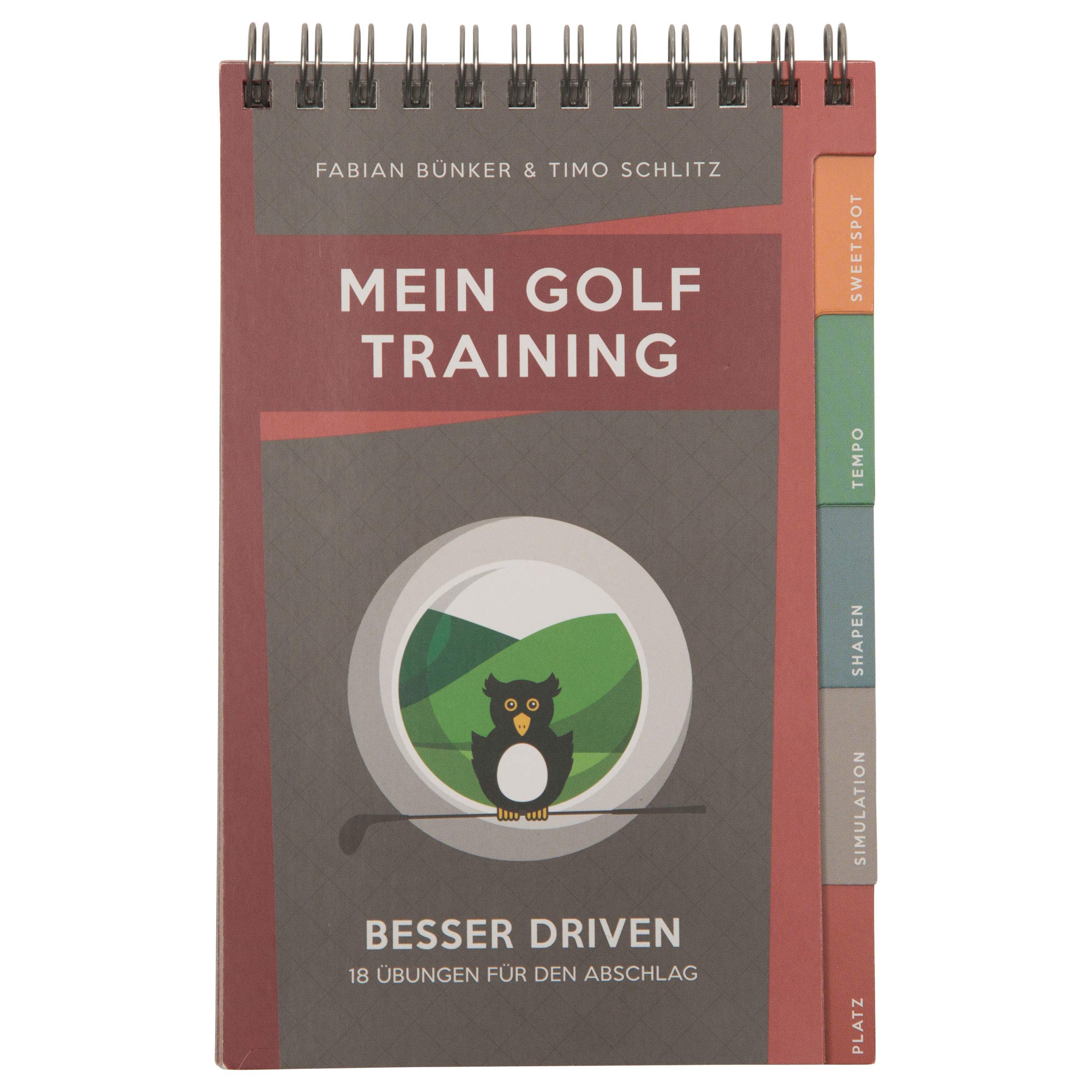 Mein Golf Training (30 Übungen für EIN effizientes Training und Besser Driven) + 20 Impact Tapes | Trainings-Paket-Special