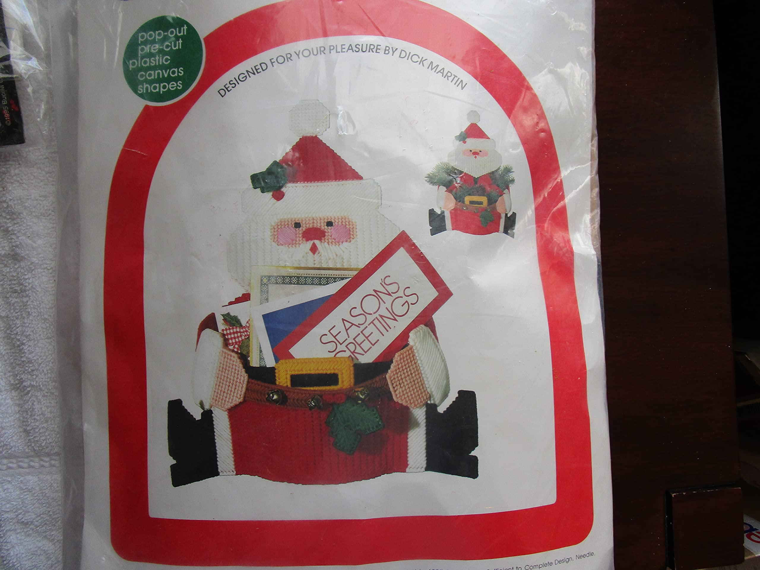 Santa Caddy Needlepoint Kit