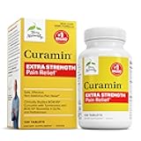 Terry Naturally Curamin Extra Strength - Curcumin & Boswellia Supplement for Healthy Circulation Support - Turmeric Supplement to Support Joints, Muscle Health & Endorphin Production - 120 Tablets