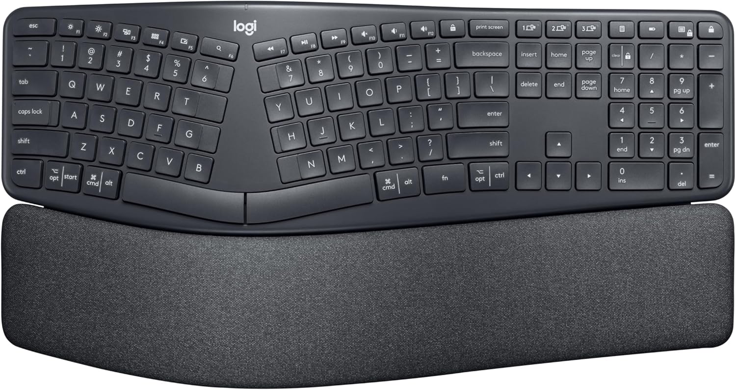 Logitech ERGO K860 Wireless Ergonomic Keyboard - Split Keyboard