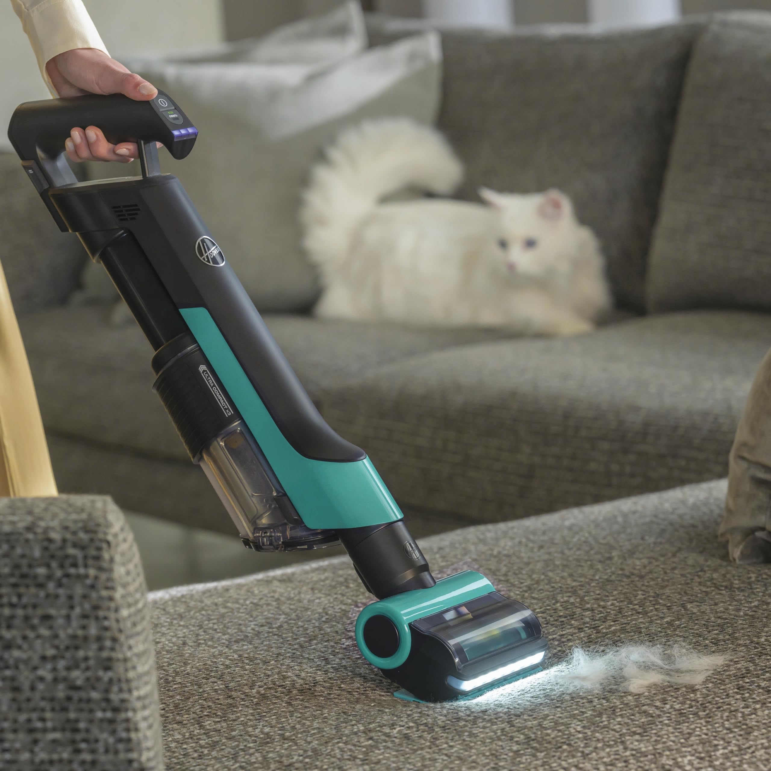 Hoover G265 Mini Bocchetta Turbo anti-acari, ricambio originale HF2 – Nero