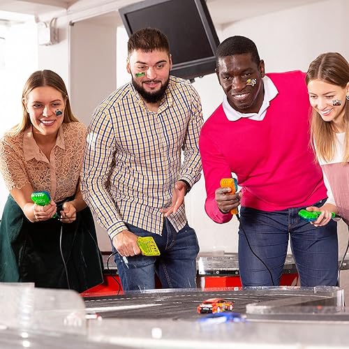 Miniatura 6 de 144 piezas de tatuajes temporales de autos de carreras, calcomanías de autos de carreras, dos regalos de fiesta de autos de carreras rápidas,