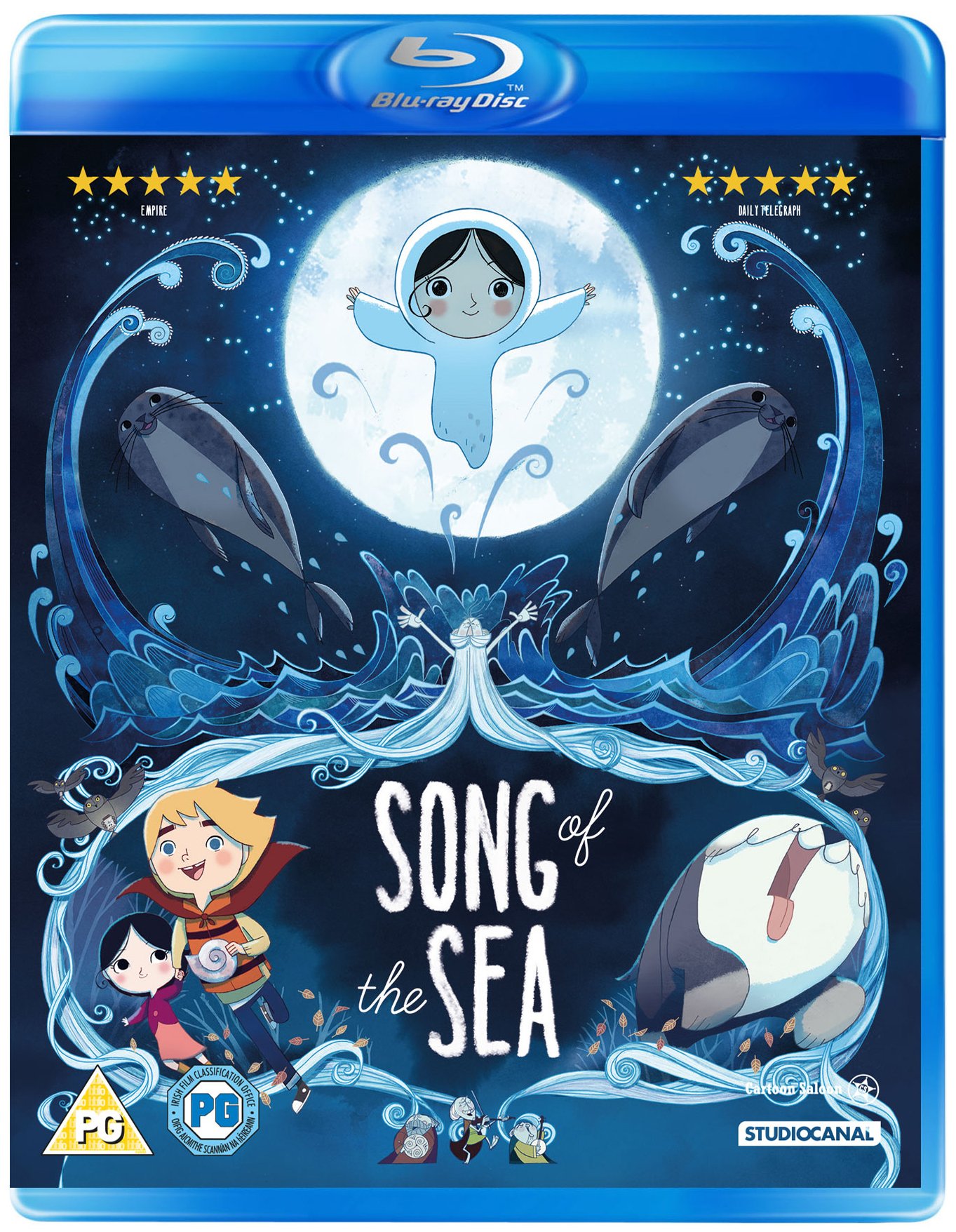 Song of the Sea película Blu-ray animación importación coleccionistas cine fantástico
