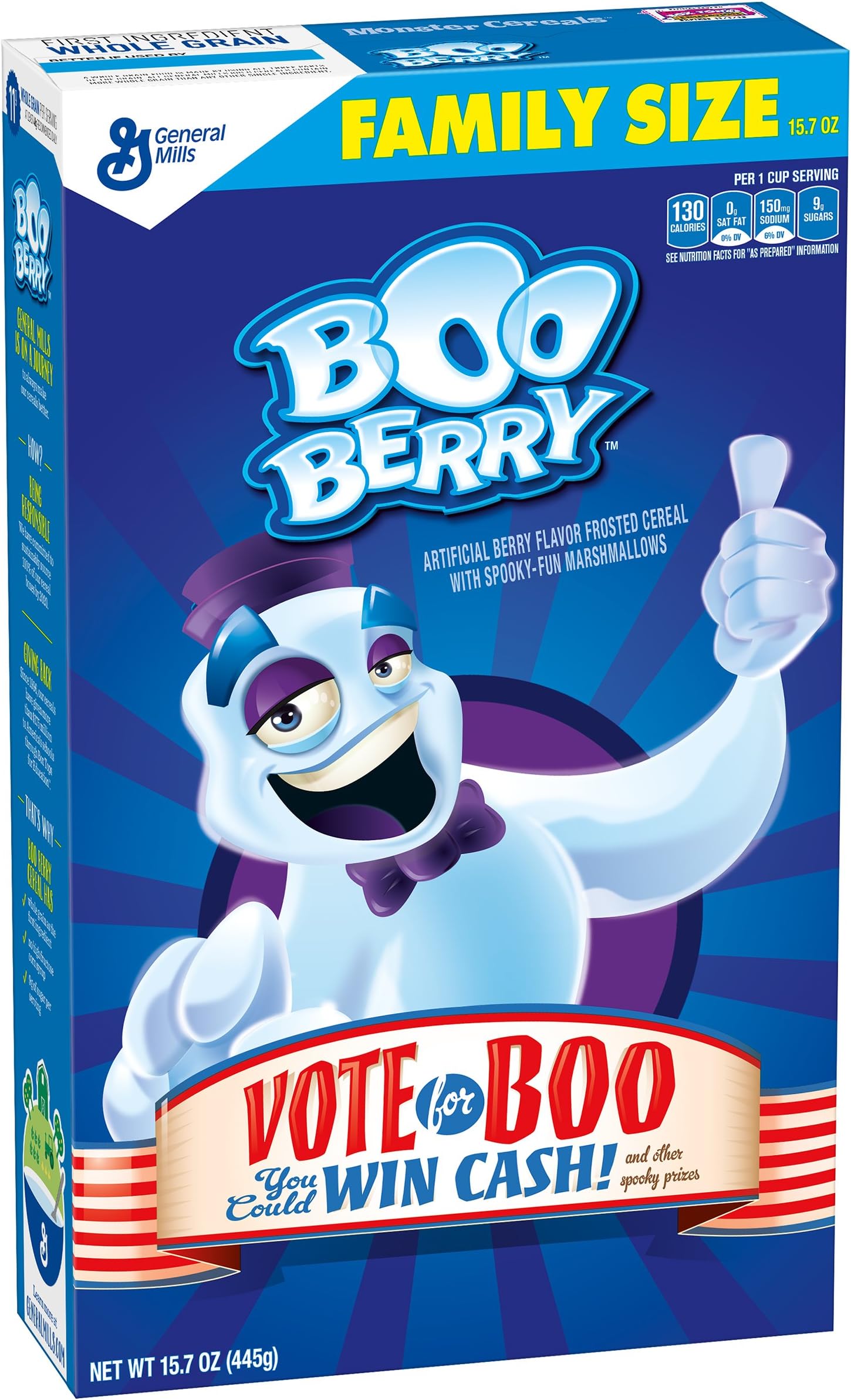 General Mills Cereals Boo Berry, 15.7 oz