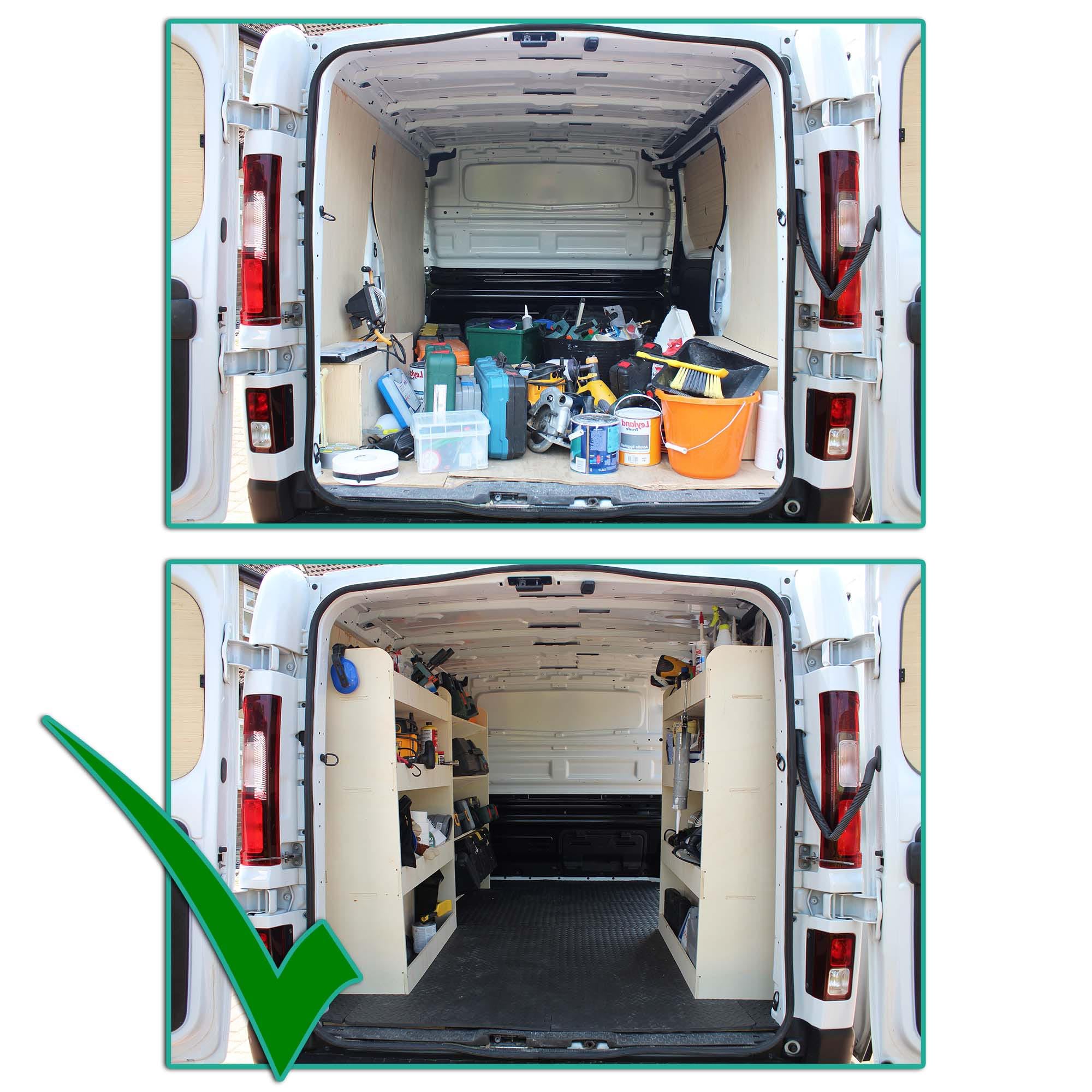 VANIFY Rayonnages pour Opel VIVARO L2 2014-19