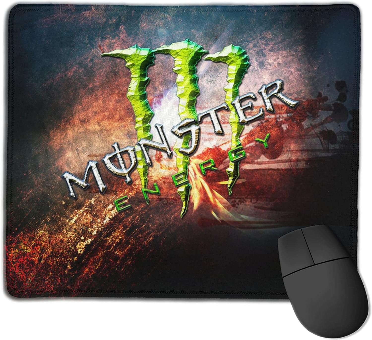 Monster Drink Energy Mouse Pads Pack with NonSlip Rubber