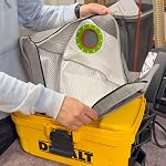 Macam Sac à poussière réutilisable compatible avec Dewalt et Vacmaster Shop Vacs - 4-16 Gallons Capacité, 1 Sac à vide, Sac à filtre, Vidage facile (4 C'est vrai.