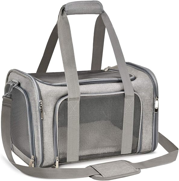 Qlfyuu Foldable Carry Box for Medium Small Pets