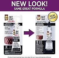 Vista 8 de Aleene's Pegamento para manualidades para tela y vinilo, se seca transparente, unión permanente, secado rápido en segundos, 1.5 onzas