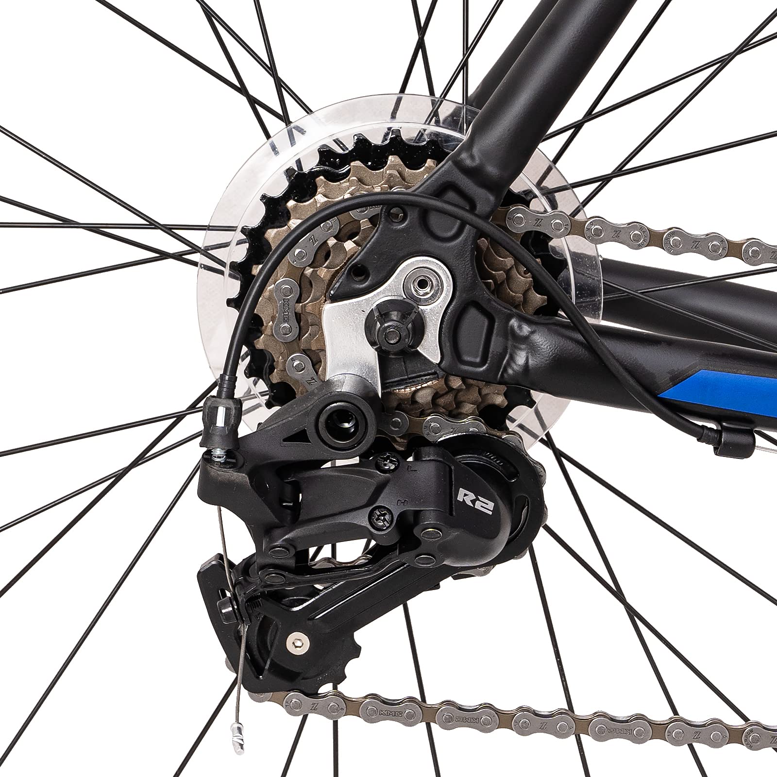Hiland 28 Zoll Rennrad 700c Racing Bike City Pendlerfahrrad mit 14 Gang Rahmengroß 55cm schwarz Aluminium Gravelbike für Herren und Damen