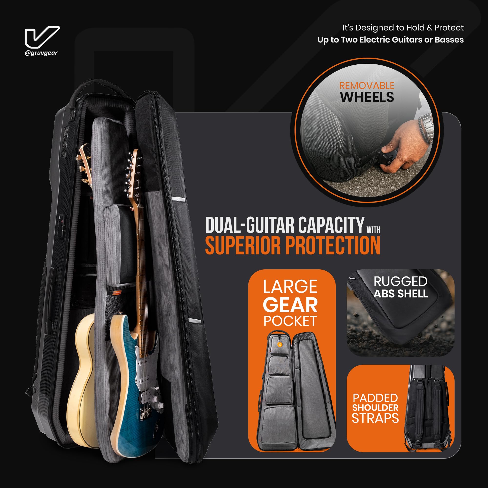 Squier Affinity Jazz ベース＋ Gruv Gear ケース Squier Affinity Jazz ベース＋ Gruv Gear ケース Squier Affinity