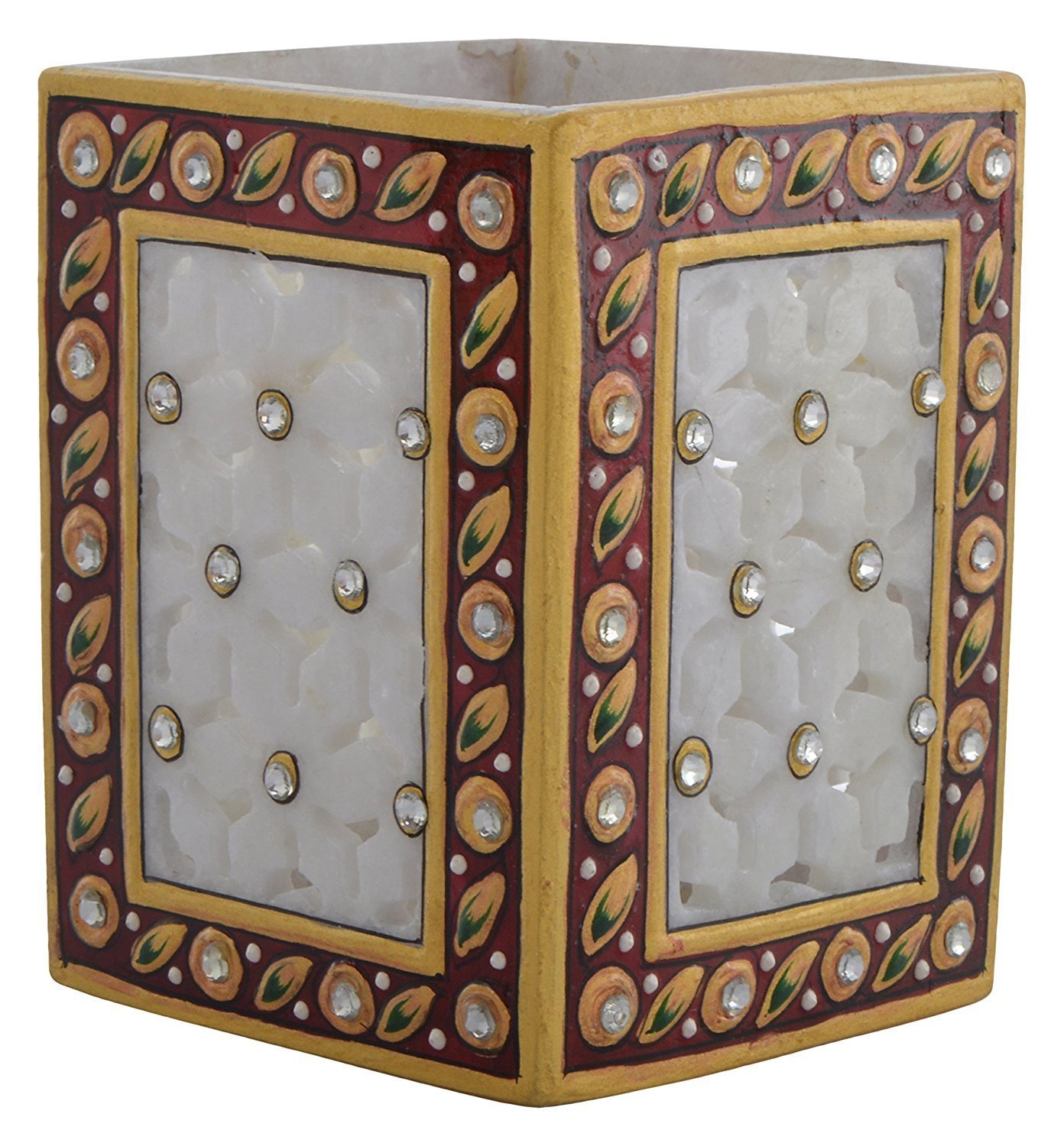 Rangement bureau marbre stable, fini les pots à crayons qui basculent