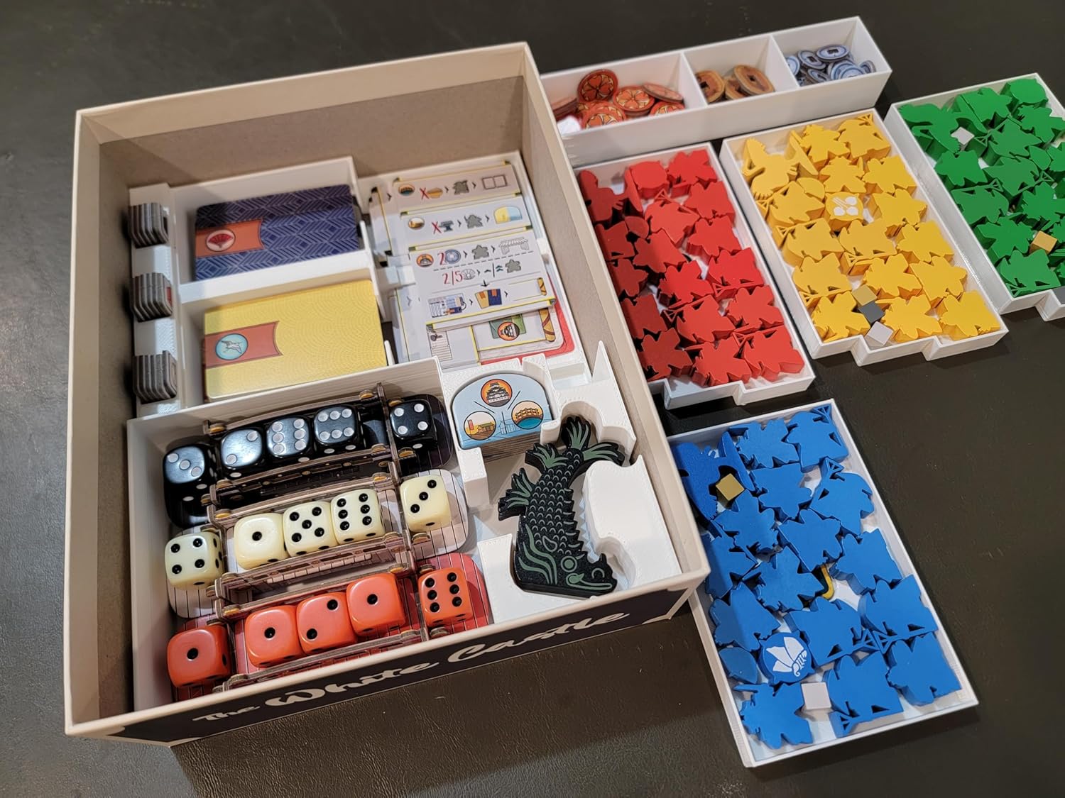Insert/Organizer for The White Castle Board Game