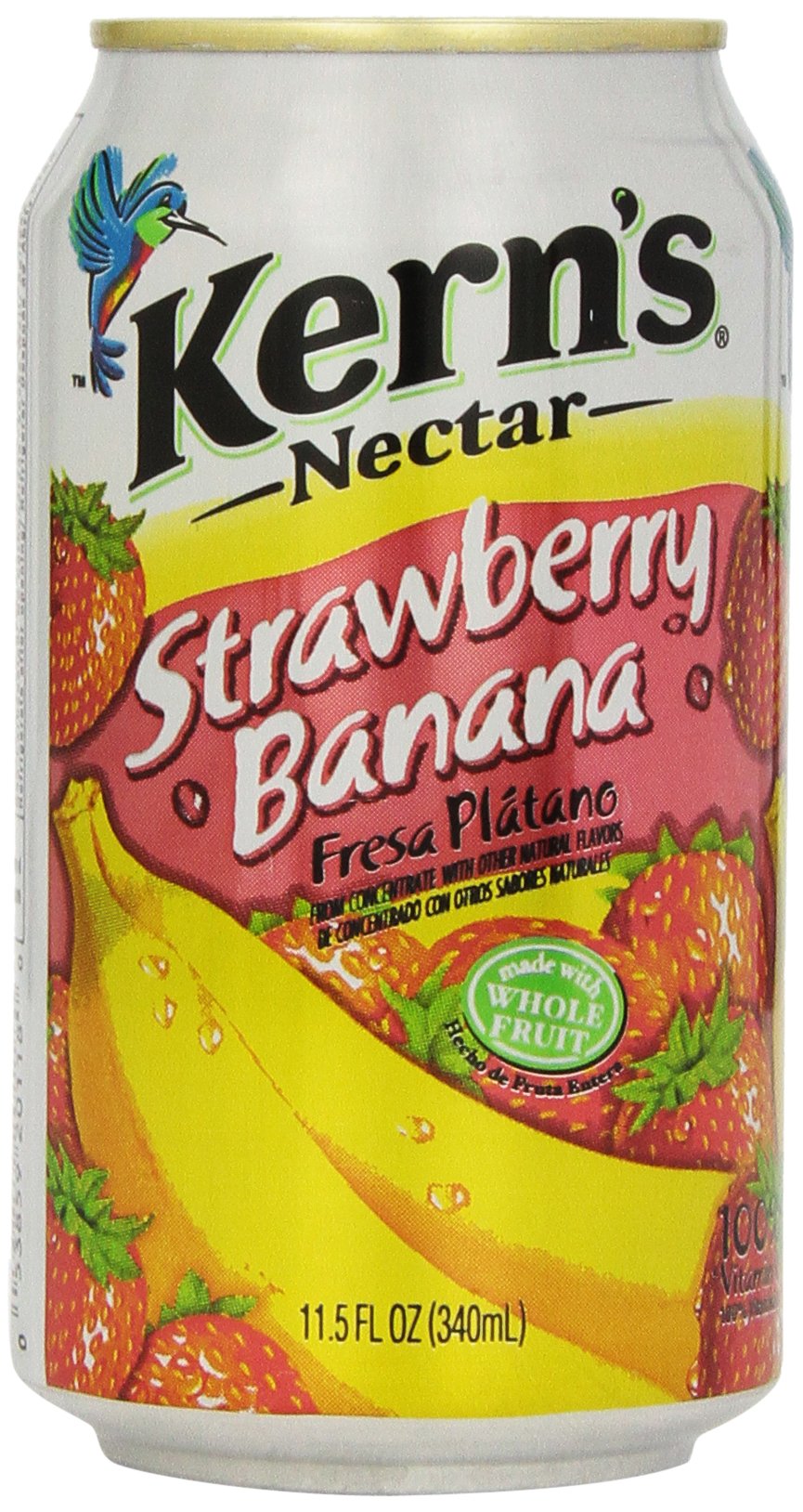 Kerns Strawberry Banana Nectar, 11.5 oz