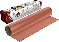 Vista 71 de Firefly Craft - Lámina de vinilo elástico para transferencia de calor, HTV metálico, para planchar para usar con Cricut y Silhouette, para prensa