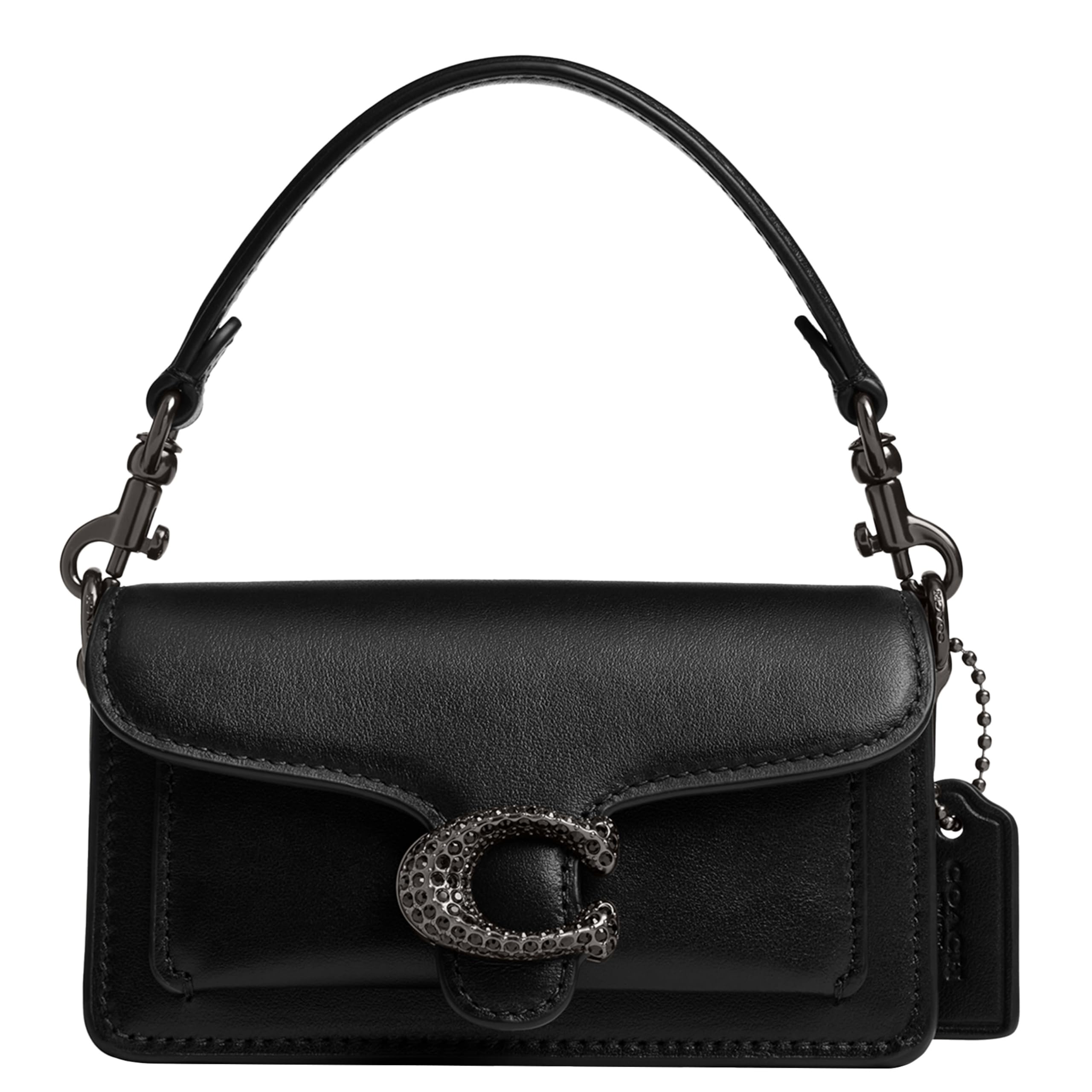 Amazon | COACH レディース タビー 12, V5/ブラック, One Size | COACH 