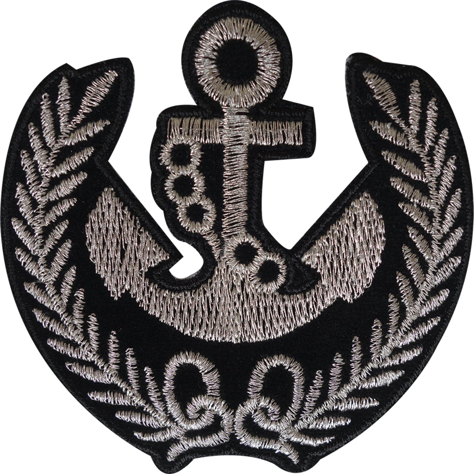 Anchor Patch Iron Sew On Sailor Fancy Dress Costume Hat Shirt Embroidered Badge