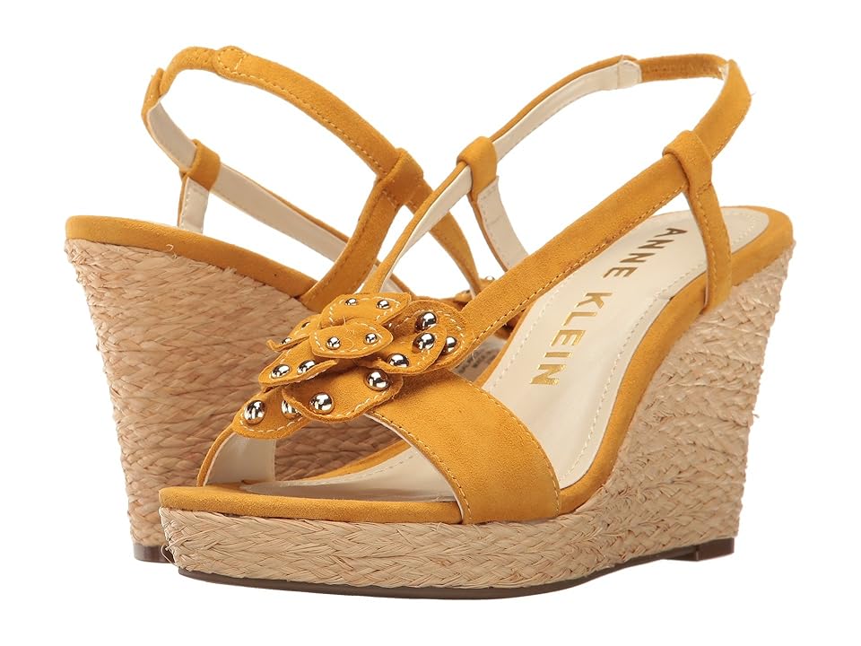 

Anne Klein Marigold (Dark Yellow Suede) Women's Shoes