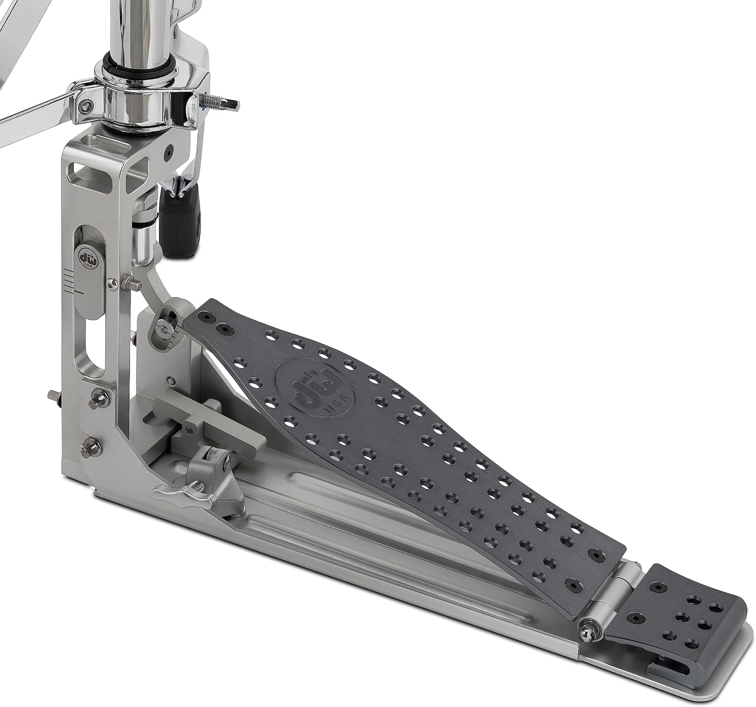Drum Workshop DW MFG Series Colorboard Machined Direct Drive 2-Leg Hi-Hat Stand, Gun Metal Edition