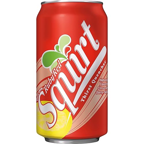 Miniatura 8 de Squirt Soda de pomelo rojo rubí, latas de 12 onzas líquidas, paquete de 12