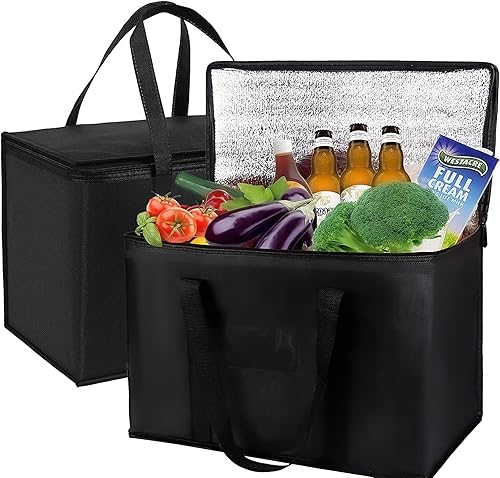 Bolsas aisladas para entrega de alimentos, bolsas aisladas para entrega de pizza de viaje, bolsas aisladas para alimentos fríos y calientes, para