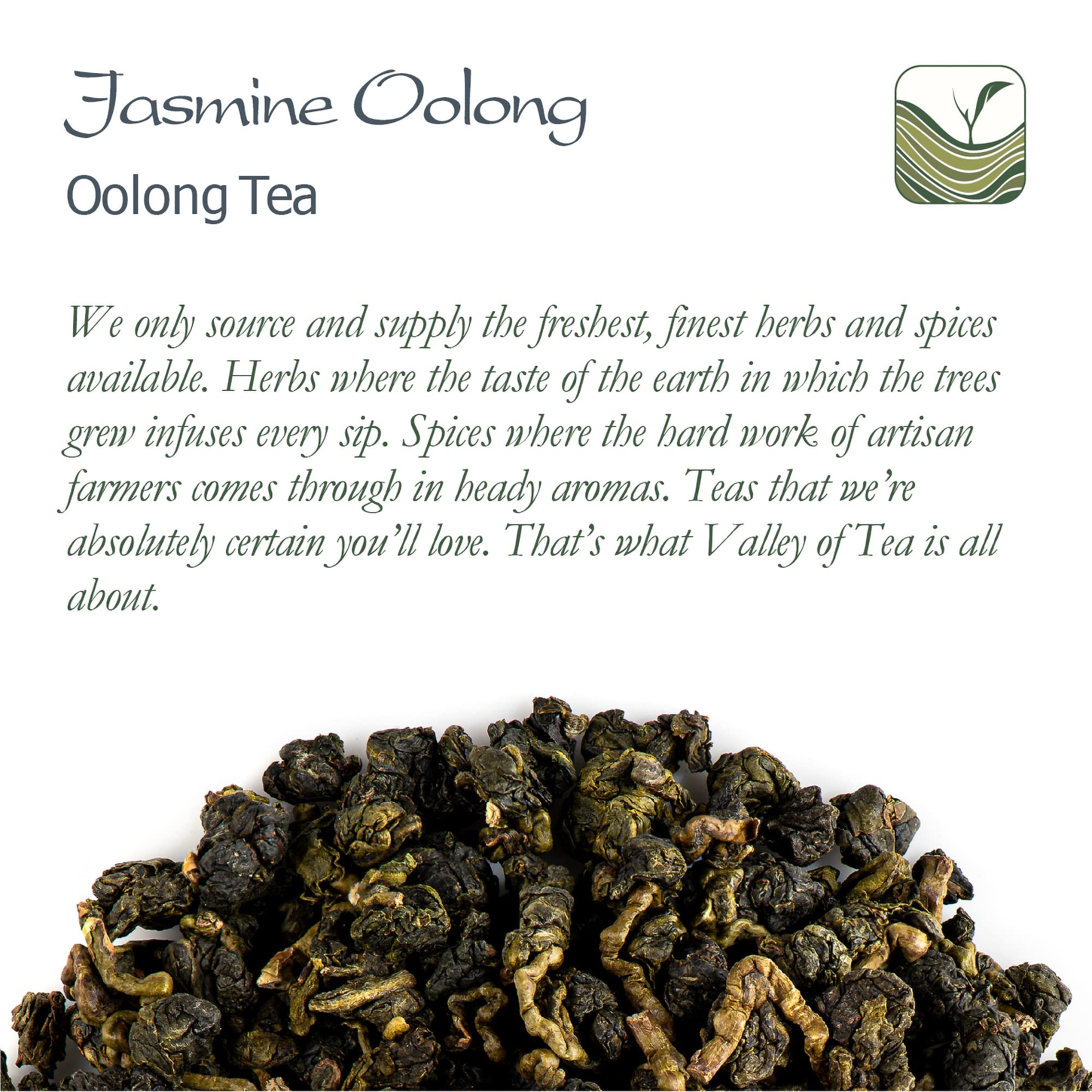 Tè Oolong al gelsomino - Qualità artigianale