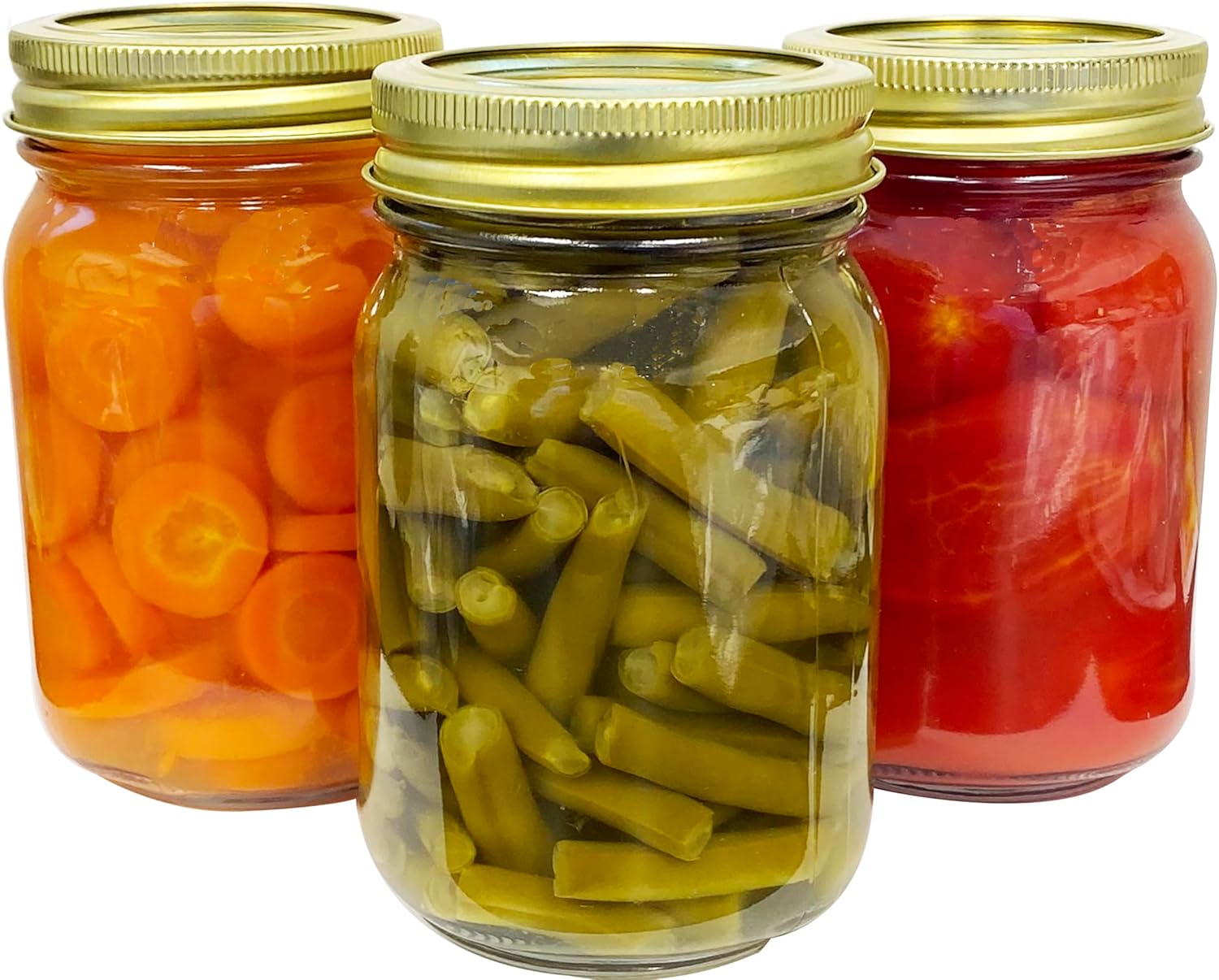 Anchor Hocking Regular Mouth Canning Lids - 160 PCS 70mm Lids for Regular Mouth Home Canning Jars. Premium Lids with Airtight Seal and Leak proof - Made in the USA (Band not included)