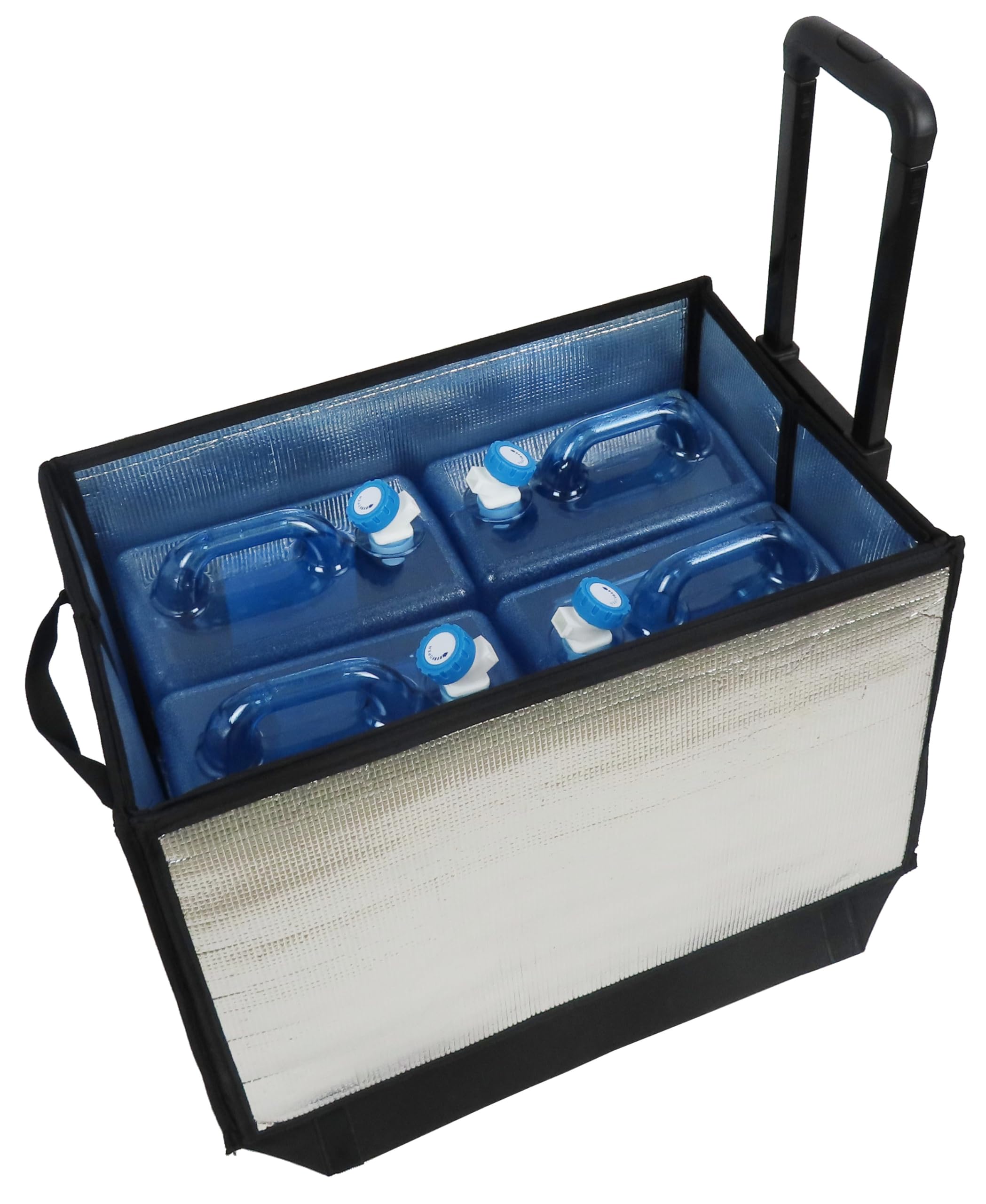 Amazon.co.jp: Felio キャリーカート 折りたたみ式 保冷バッグ付き 8L