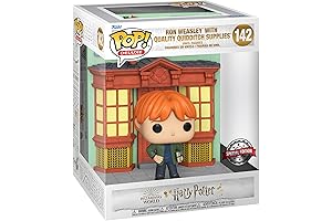 Funko Pop! Deluxe: Harry Potter - Ron Weasley Quidditch Supplies
