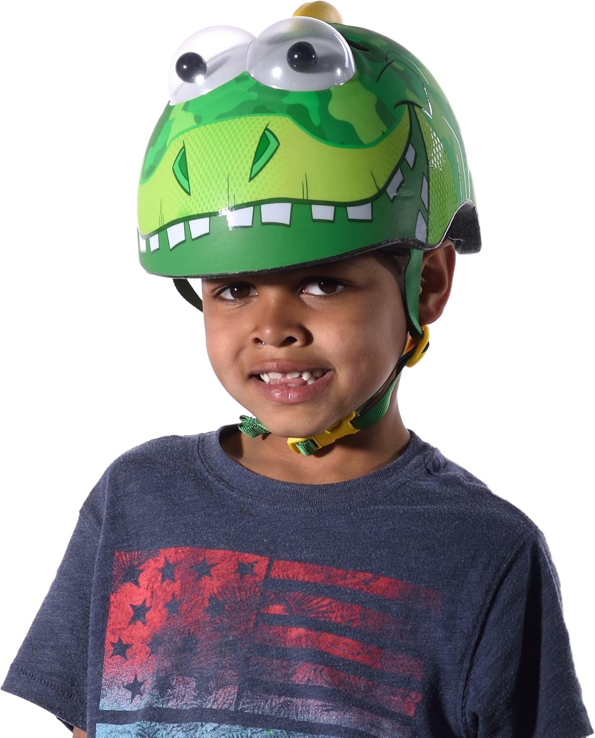 Raskullz Googly Eye Dino Toddler 3+ Multisport Helmet