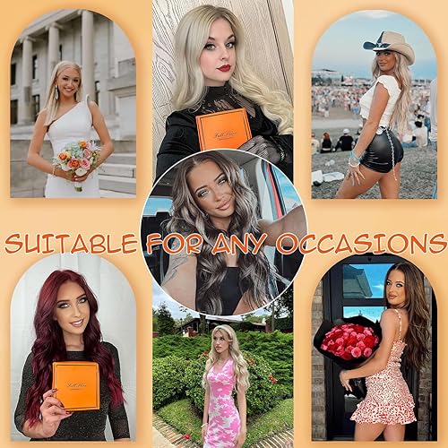 Miniatura 8 de Full Shine Seamlss - Extensiones de cabello humano con cinta adhesiva de 12 pulgadas, extensiones de cabello corto y suave, color marrón oscuro 2,