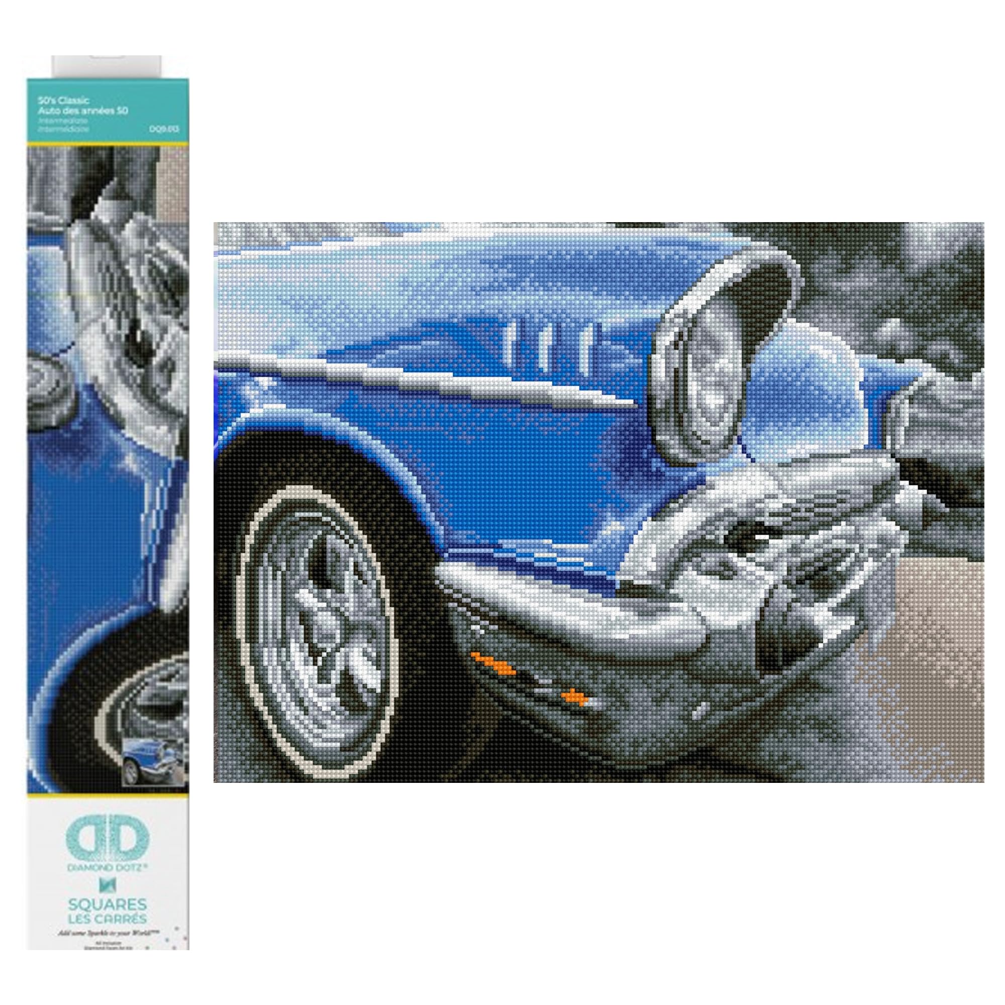 Amazon.com: DIAMOND DOTZ 50's Classic Car Diamond Painting Kits